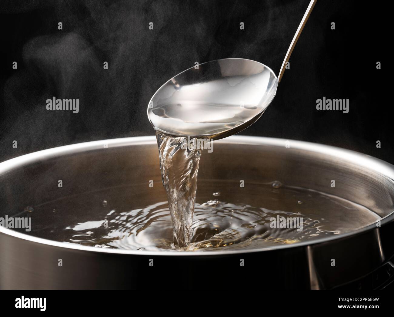 Dashi, soup stock, and the basics of Japanese cuisine Stock Photo