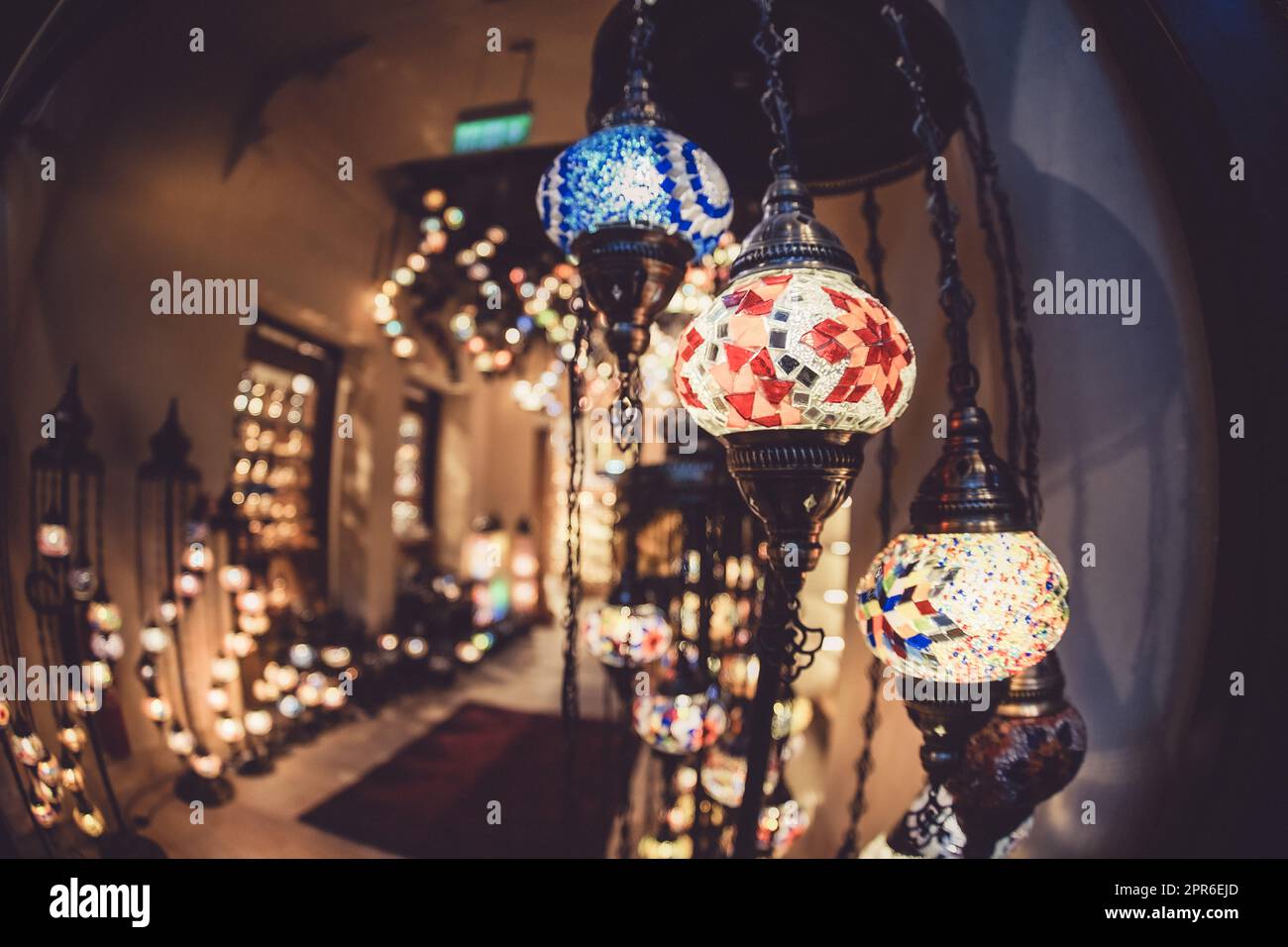 Image of Dubais lantern (Turkran Rann). Shooting Location Dubai Stock