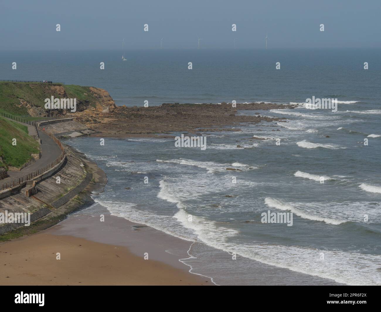 Tynemouth At The North Sea In England Stock Photo Alamy Tynemouth At The North Sea In England Stock Photo Alamy