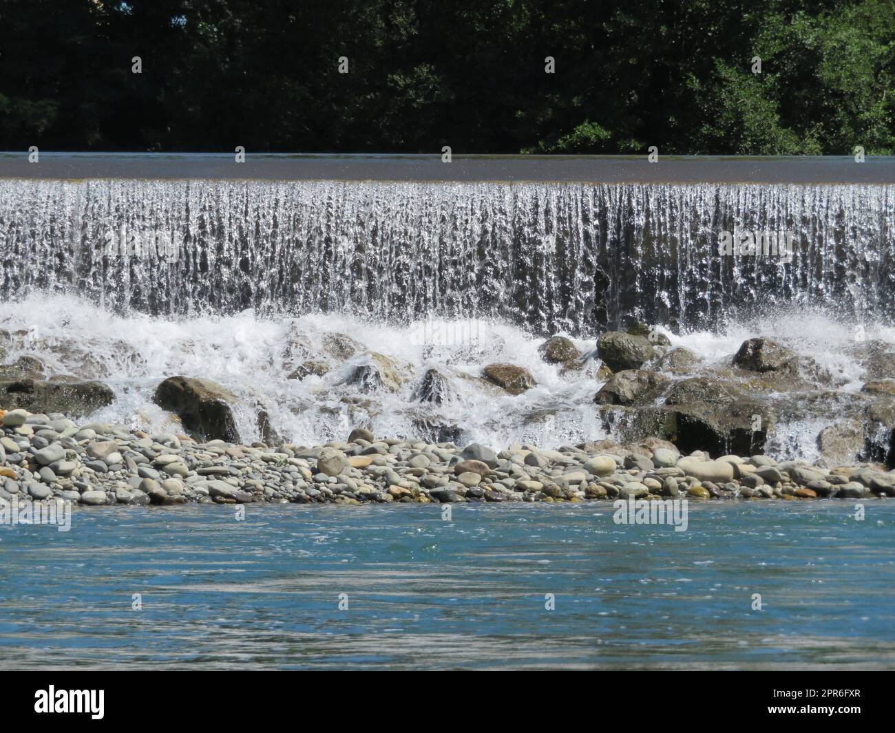 beautiful waterfall waterfall waterfall natural jet cool wet Stock Photo