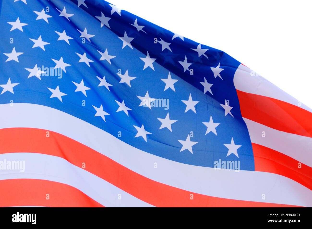 Flag of the United States of America (USA)  Stars and Stripes, Star-Spangled Banner Stock Photo