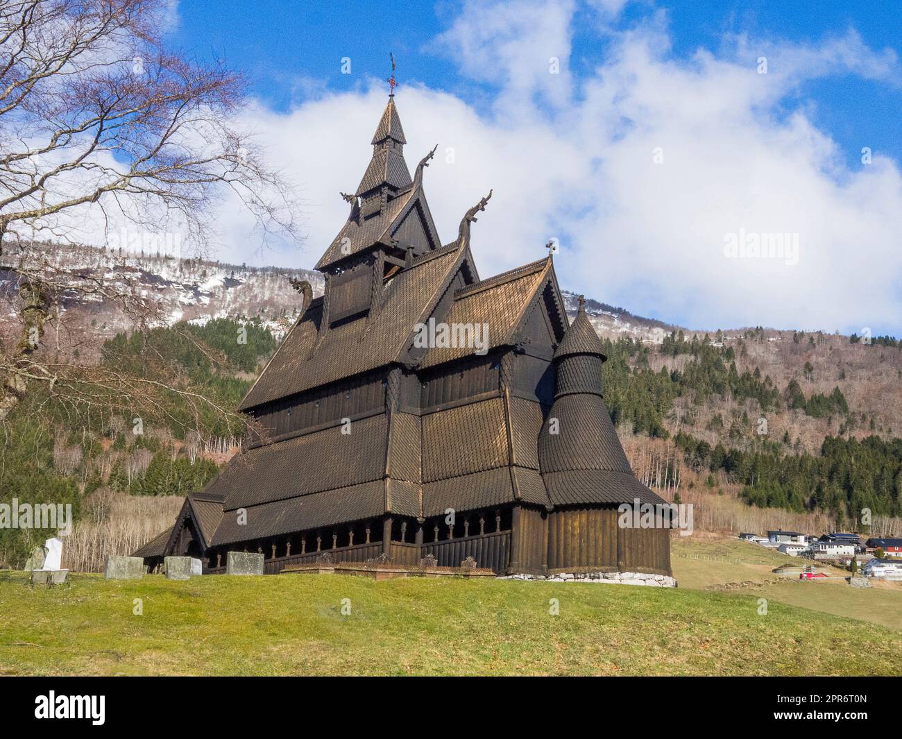 norway-vik-hopperstad-stave-church-stock-photo-alamy