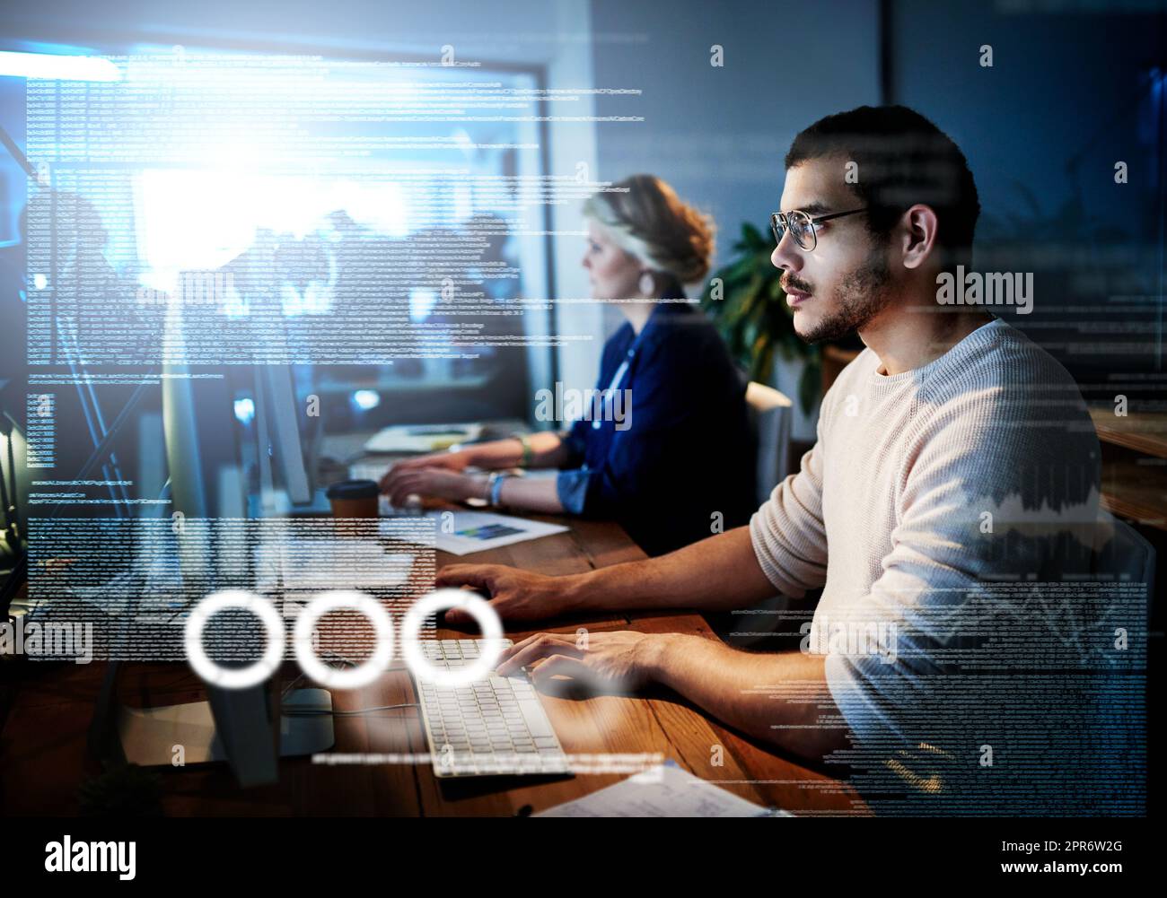 Running code hi-res stock photography and images - Alamy