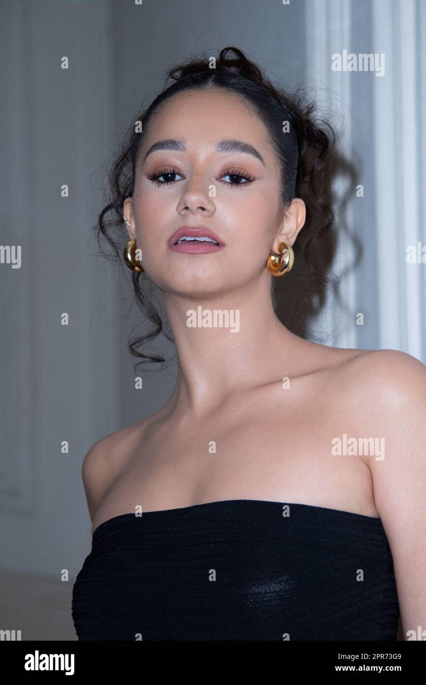 Paris, France. 26th Apr, 2023. Lena Mahfouf attending the COS Atelier