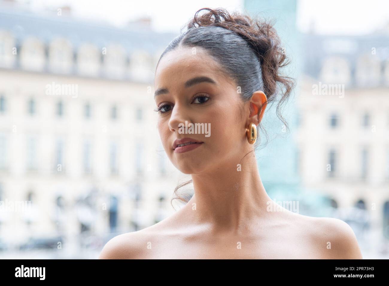 Paris, France. 26th Apr, 2023. Lena Mahfouf attending the COS Atelier