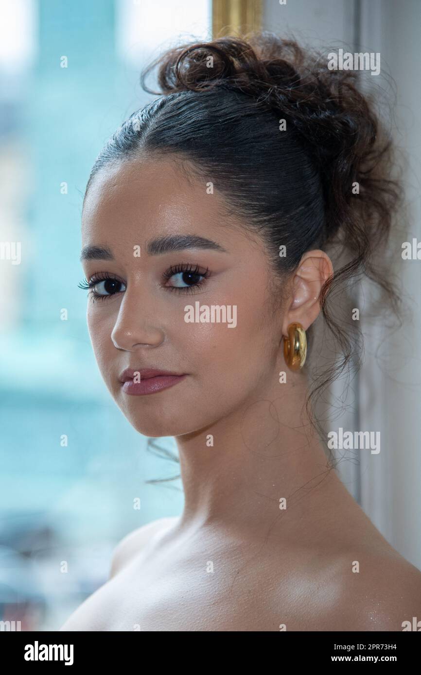 Paris, France. 26th Apr, 2023. Lena Mahfouf attending the COS Atelier