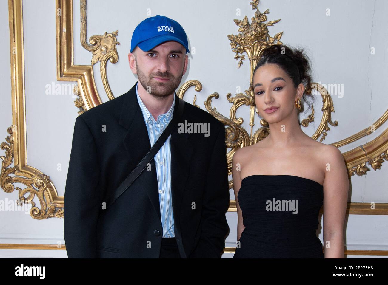 Paris, France. 26th Apr, 2023. Beka Gvcshian and Lena Mahfouf attending