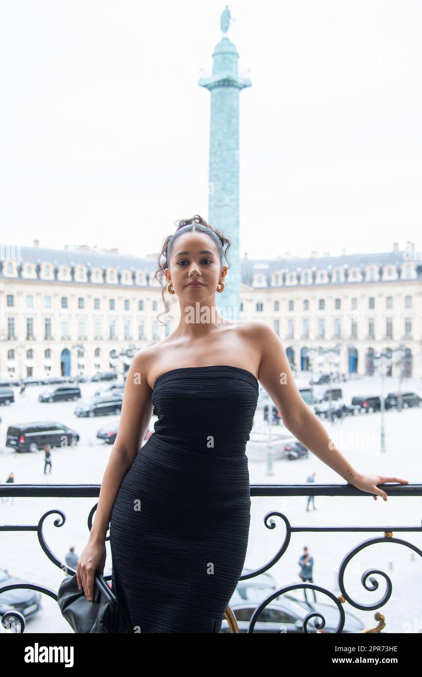 Paris, France. 26th Apr, 2023. Lena Mahfouf attending the COS Atelier