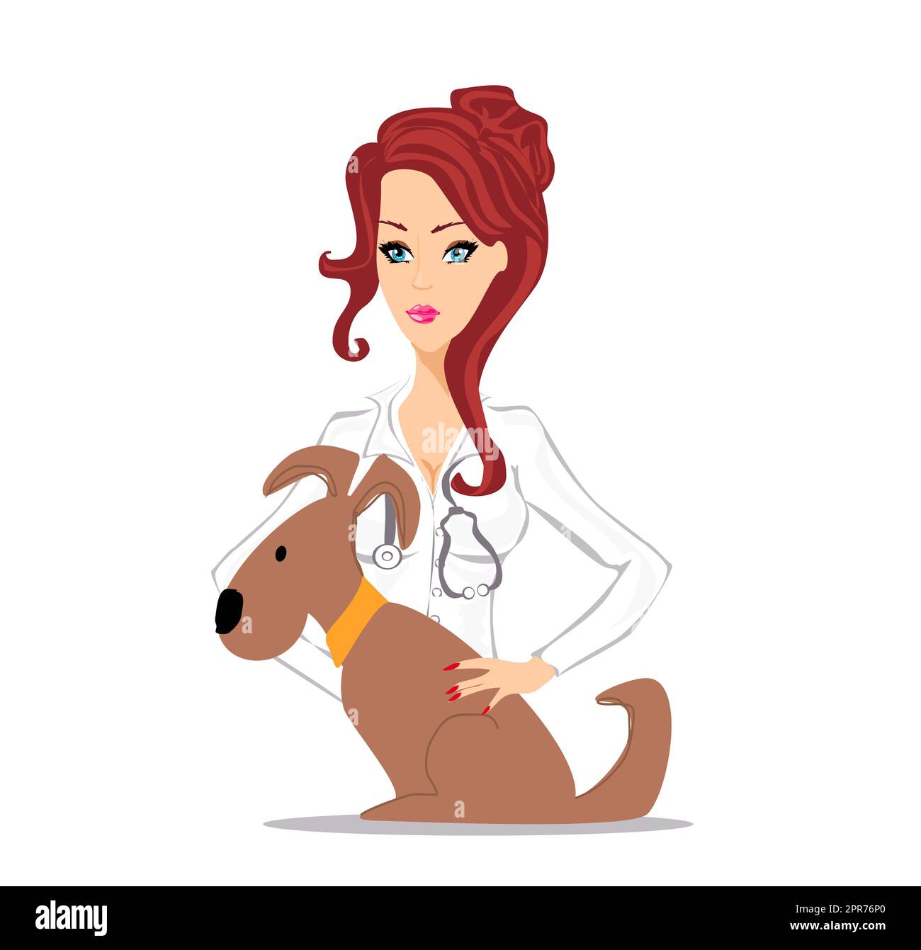 Vetrinary Doc veterinary animal doctor Stock Photo - Alamy