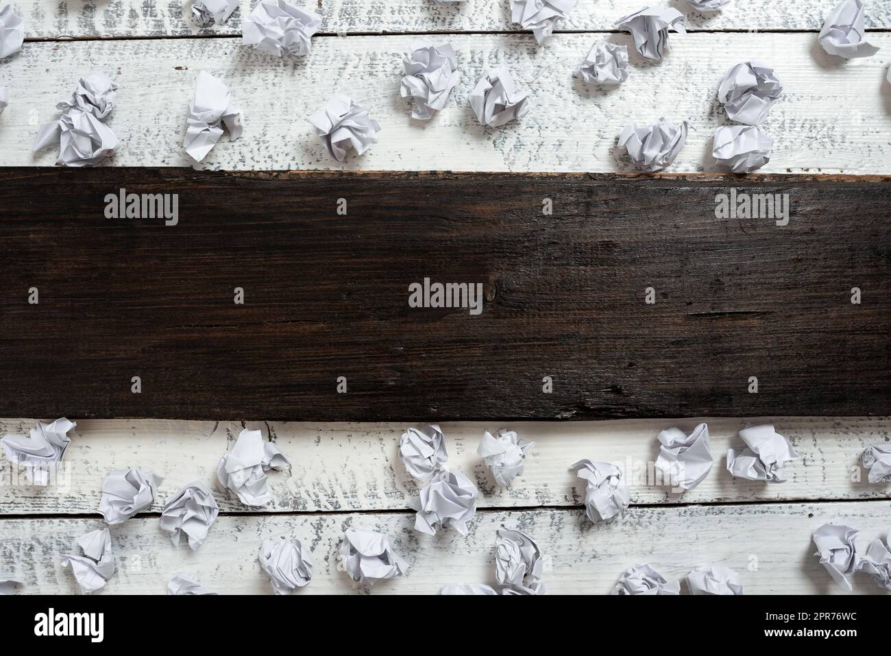 Important Informations Written On Piece Of Wood With Paper Wraps Around ...