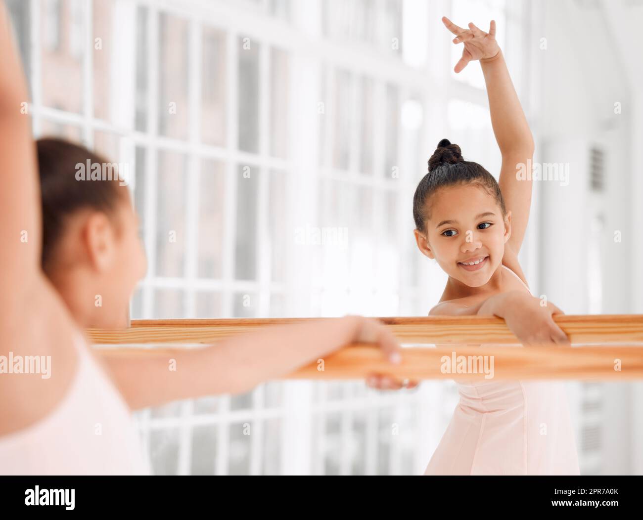 Girl standing before a mirror hi-res stock photography and images - Alamy