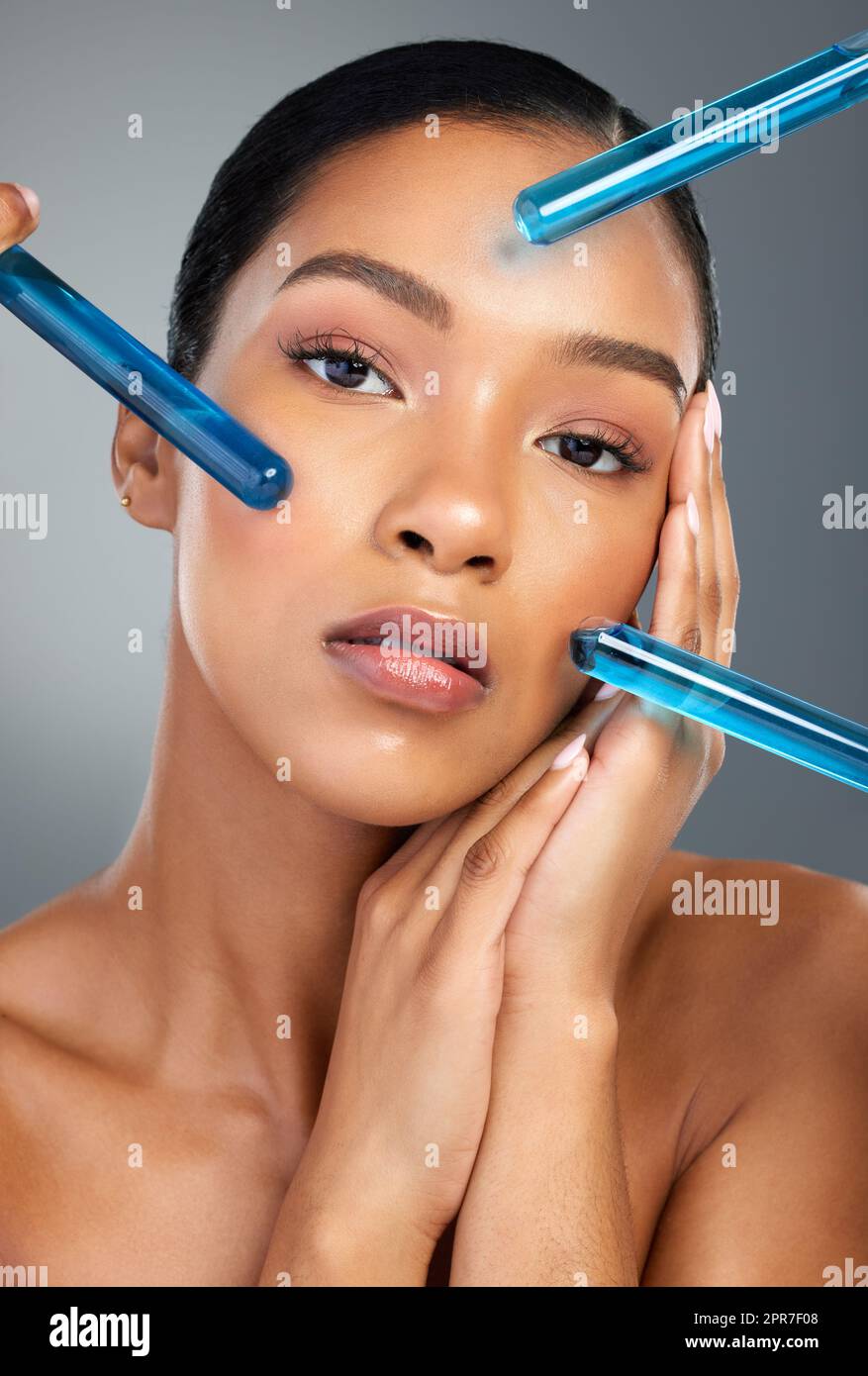 Having good skin is not rocket science. Shot of a beautiful young woman