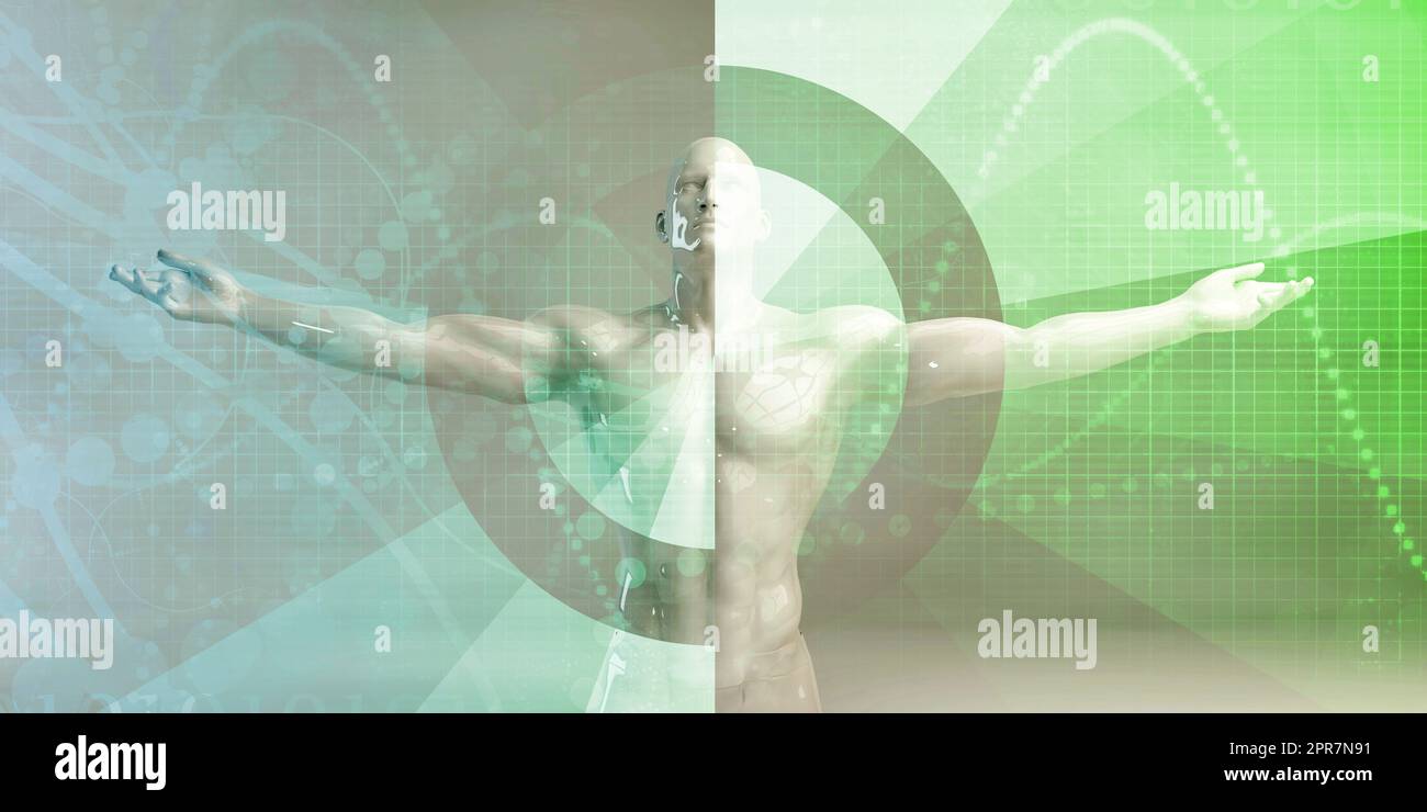 Medical Science with Modern Technology as Art Stock Photo - Alamy