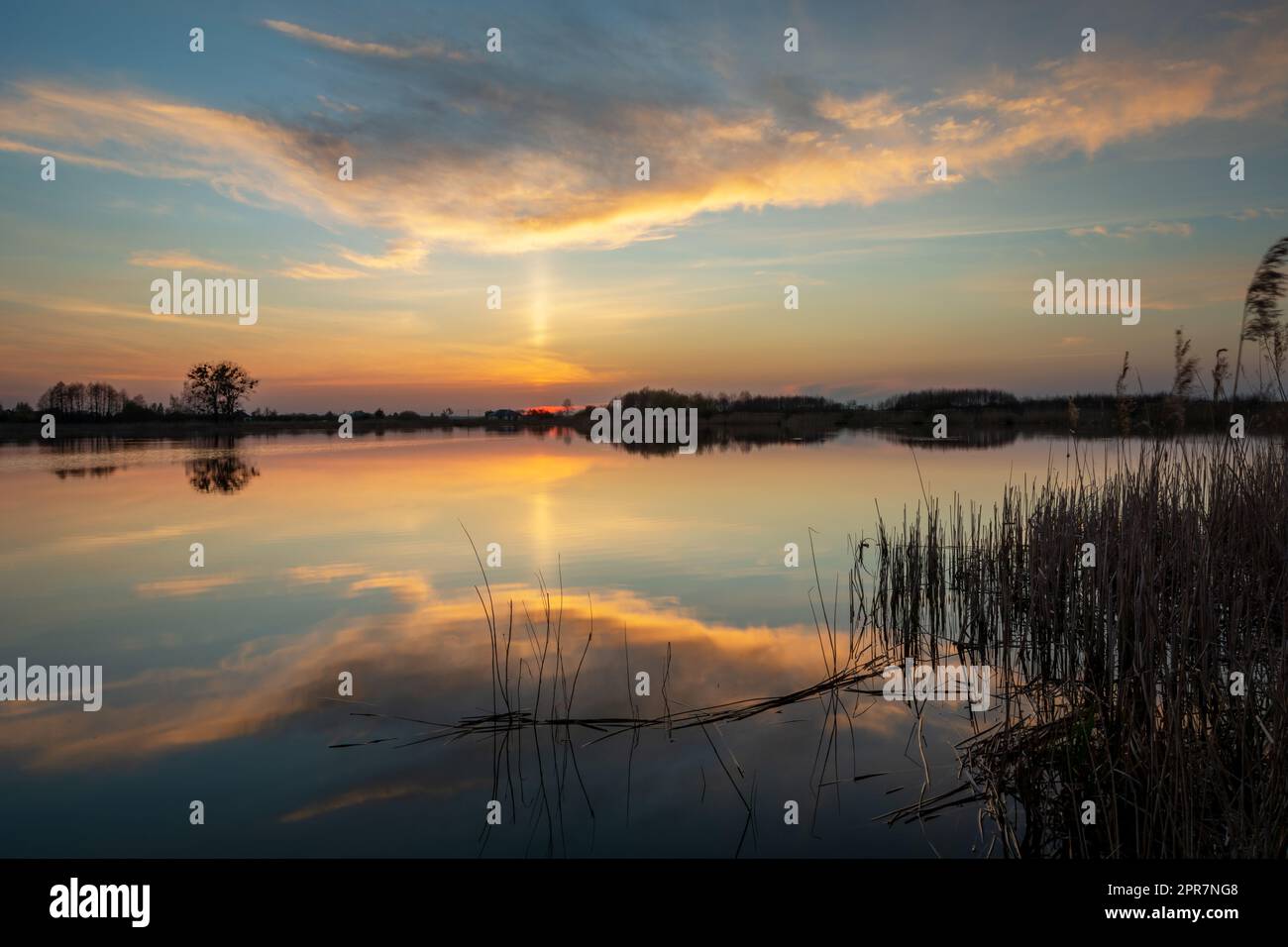 Cloud reflection in water hi-res stock photography and images - Alamy