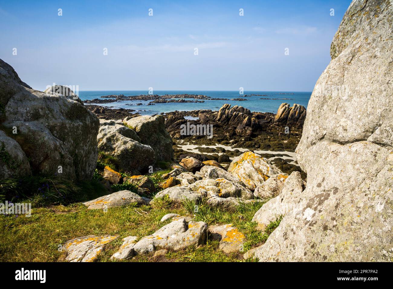 Chausey island Brittany, France Stock Photo