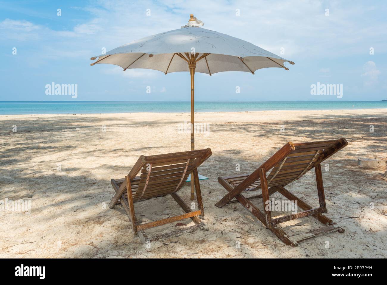 Keep calm and relax at the Ao Yai beach on the island Ko Phayam in Thailand Stock Photo