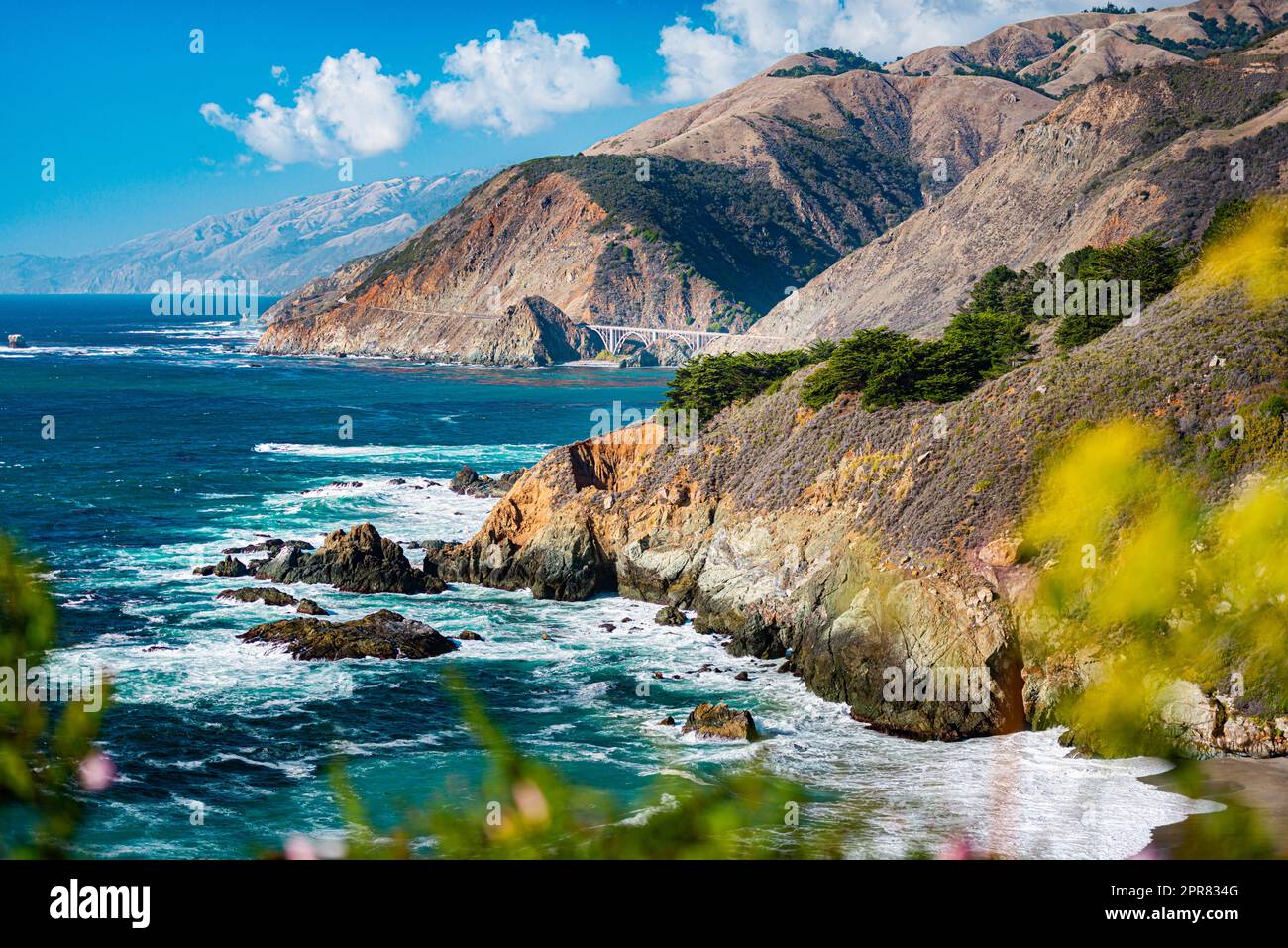 big sur coast california, usa Stock Photo - Alamy