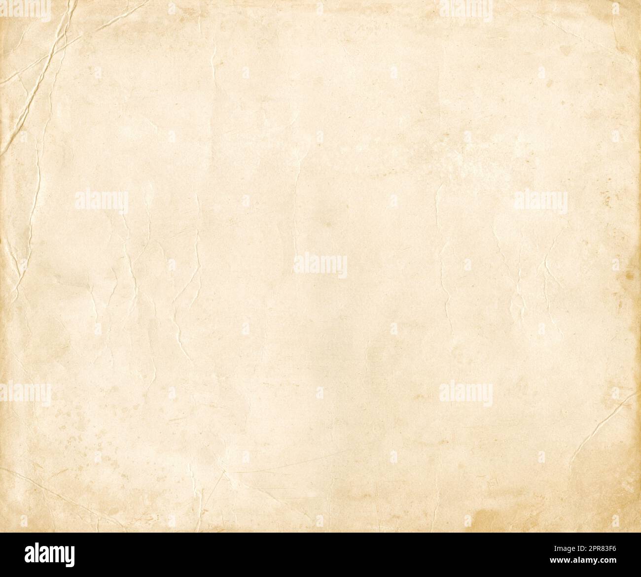 old brown parchment paper background with yellowed vintage grunge texture  borders and light center with distressed faded antique colors Stock  Illustration