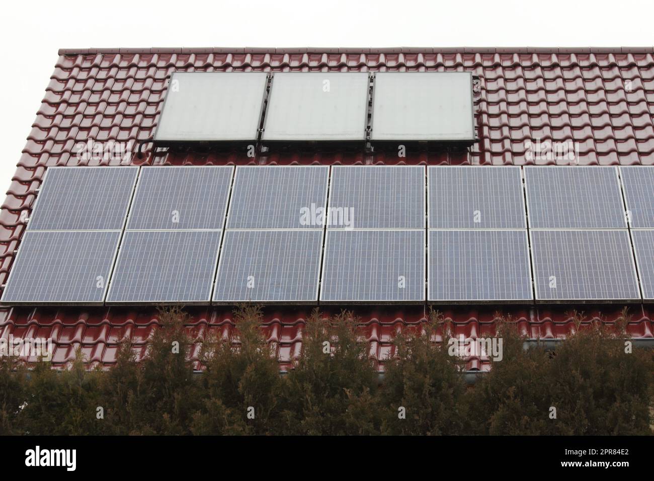 Sonnenenergie  Solar energy Stock Photo