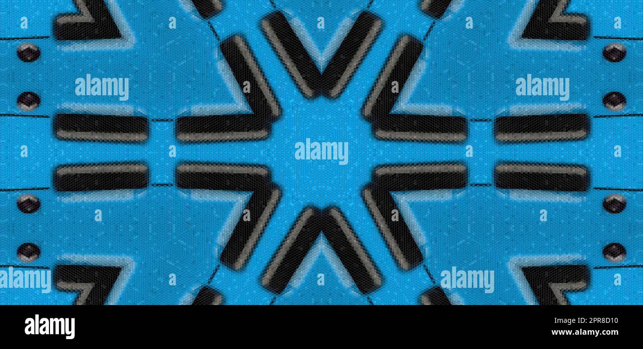 abstract geometric design suitable for use as a background Stock Photo