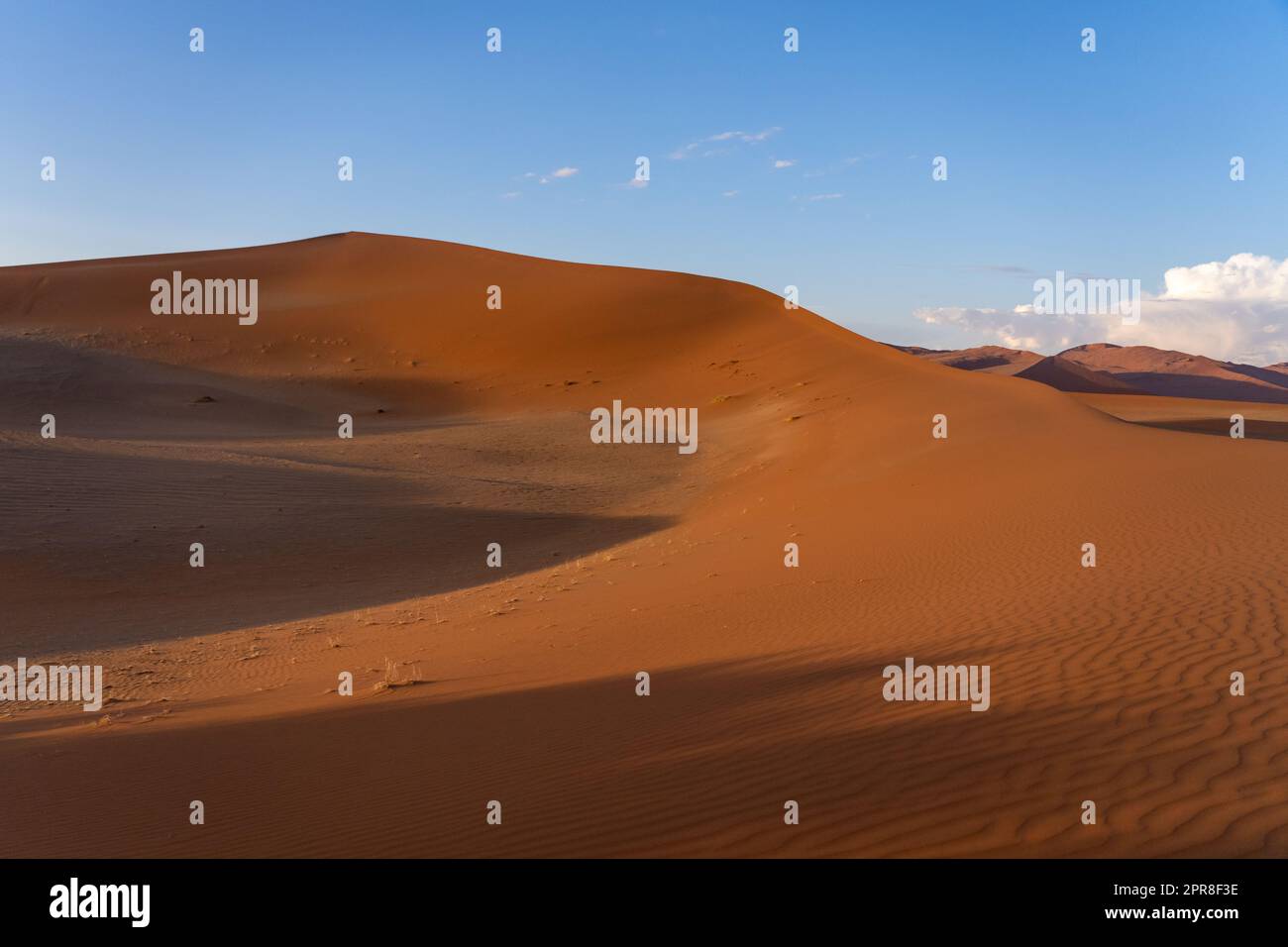 Sossusvlei Namibia Sand dunes Stock Photo