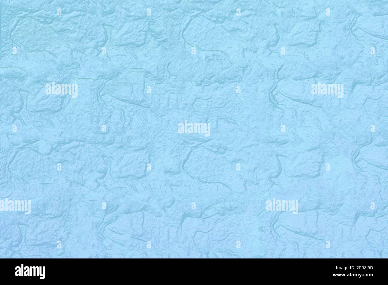 Delicate blue rough structured background for decor, text and advertising Stock Photo