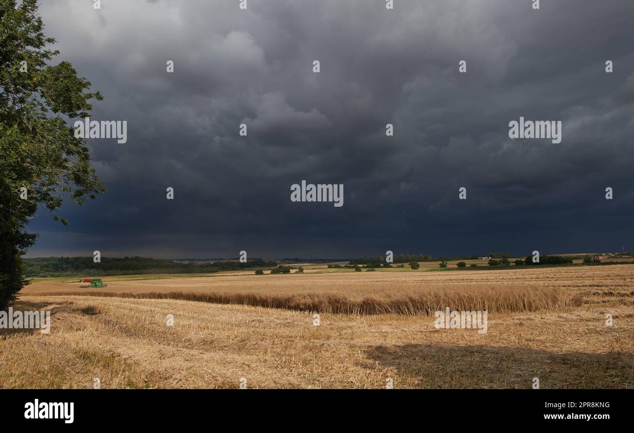 Landscape photo in the colors of autumn Stock Photo - Alamy