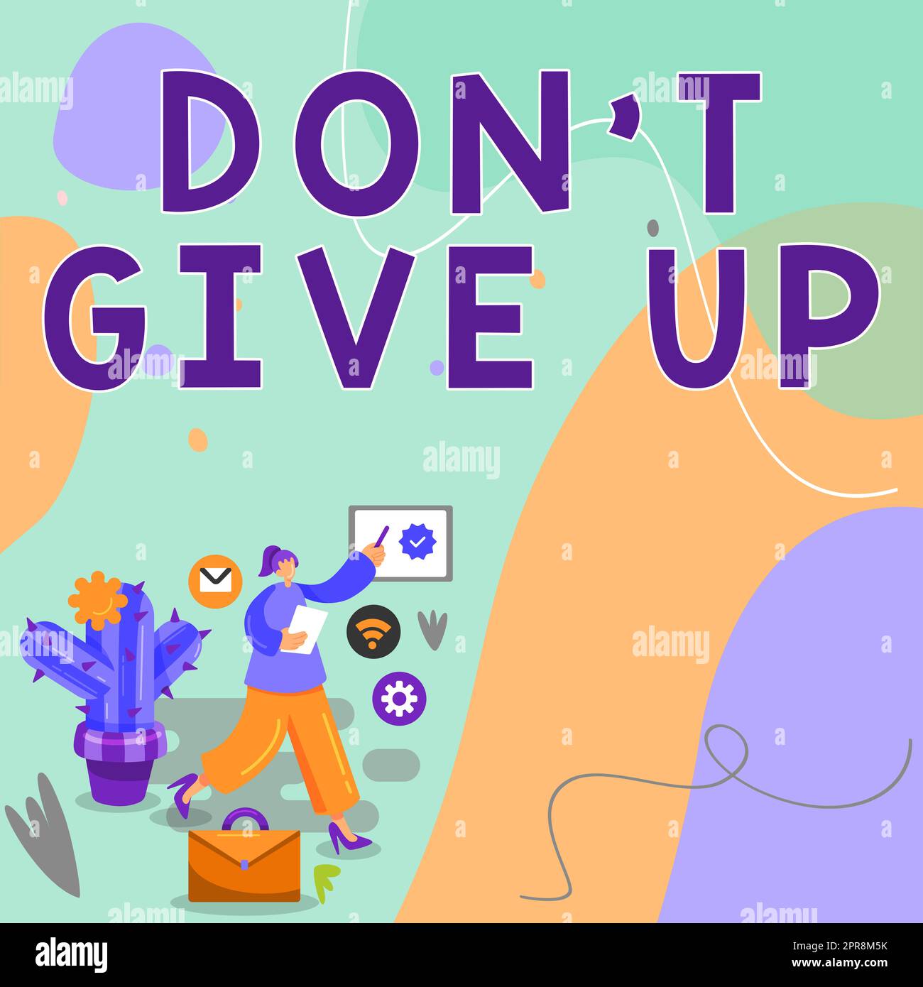 Dont Give Up Clipart
