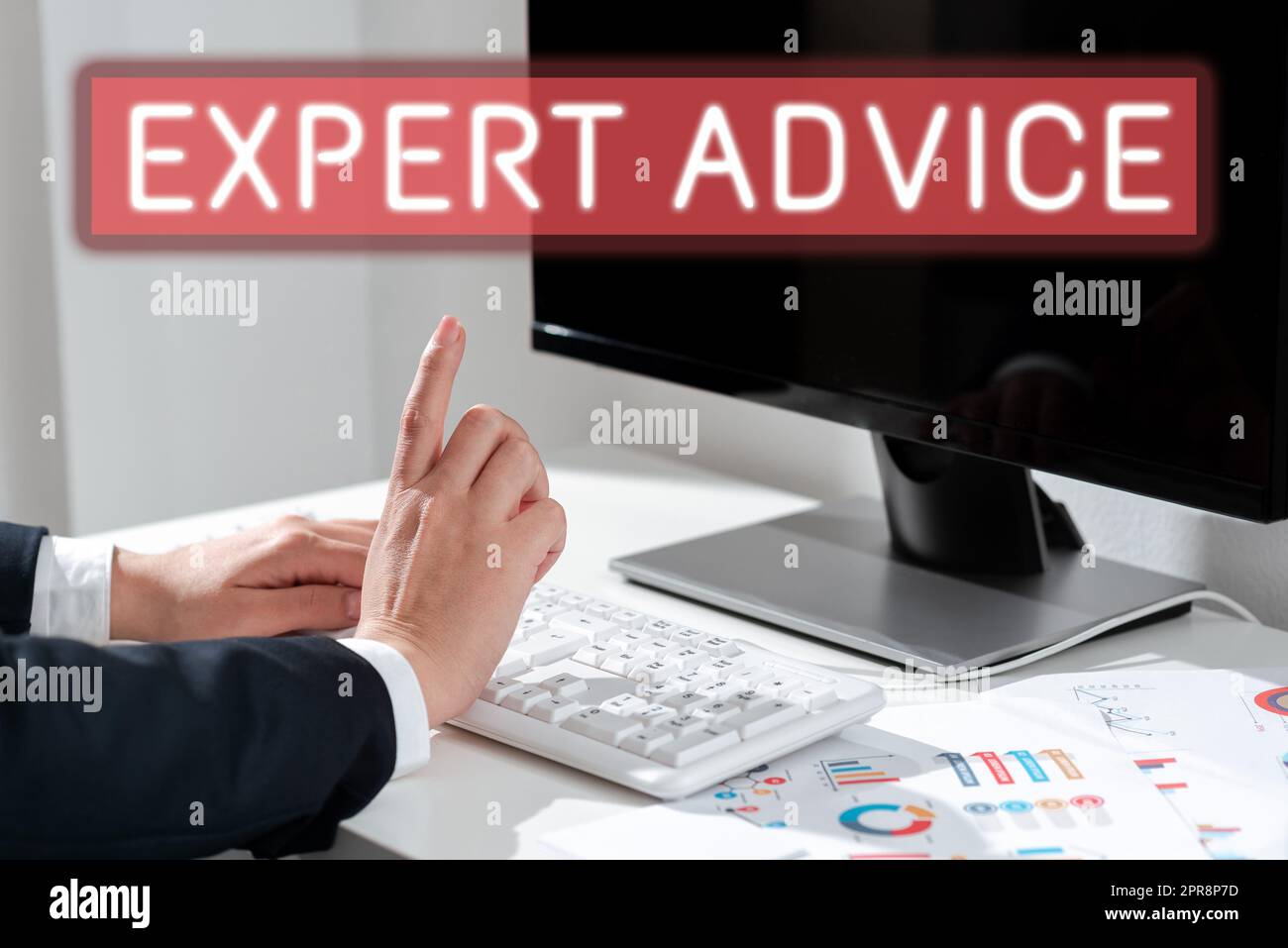 Conceptual display Expert Advice. Concept meaning Sage Good Word