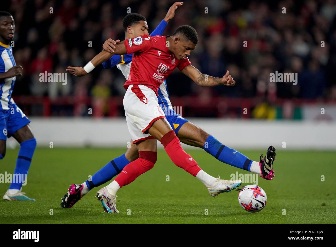Nottingham Forest’s Danilo scores their sides second goal during the