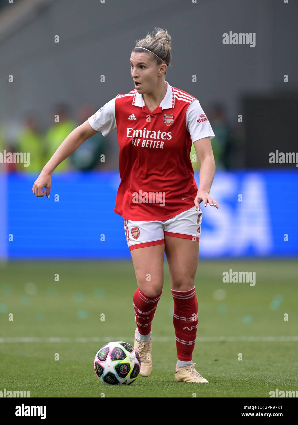 WOLFSBURG - Steph Catley of Arsenal WFC during the UEFA Champions ...