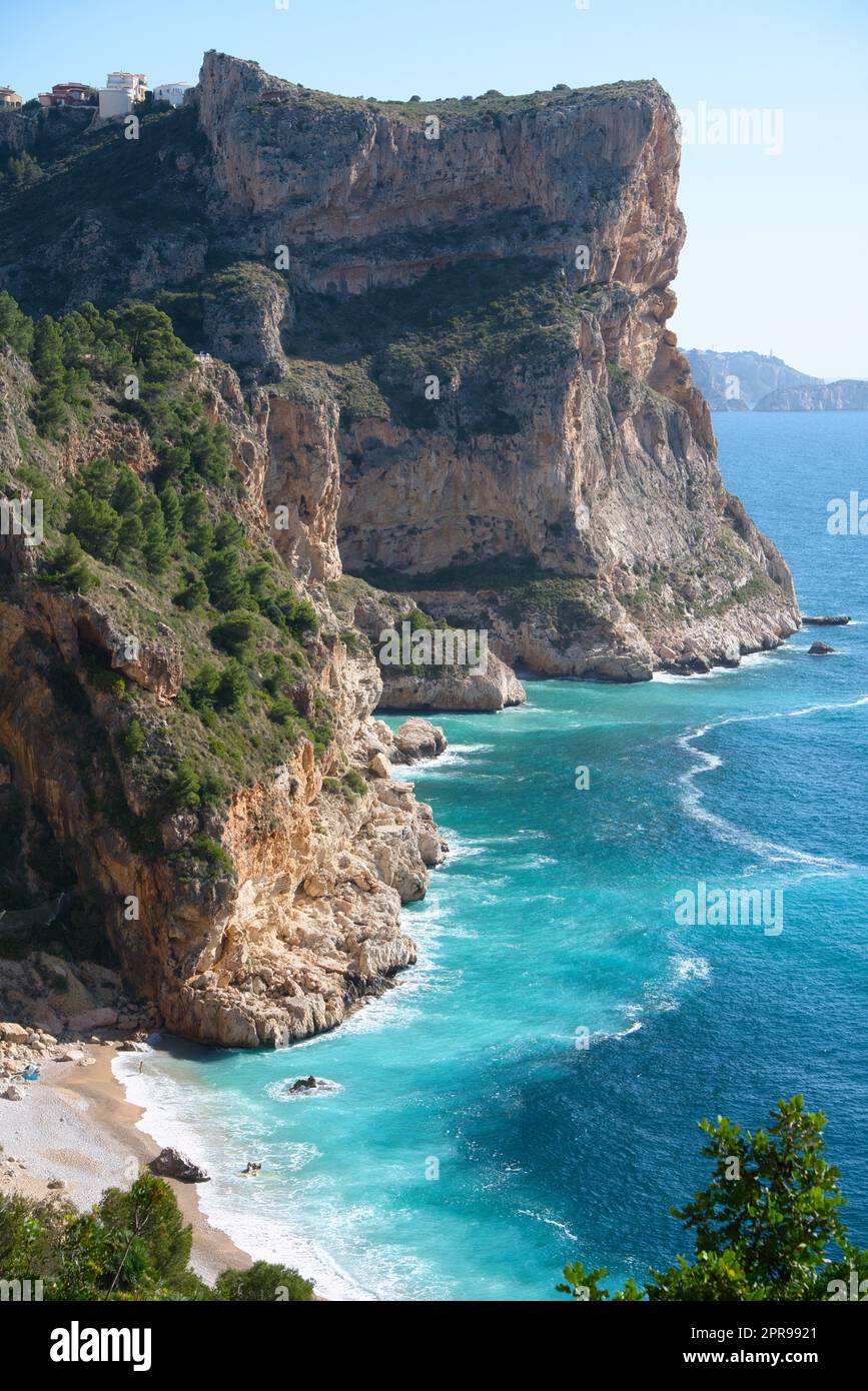 Cala Moraig, Benitaxell, Alicante, Spain. Perfect for use as a ...
