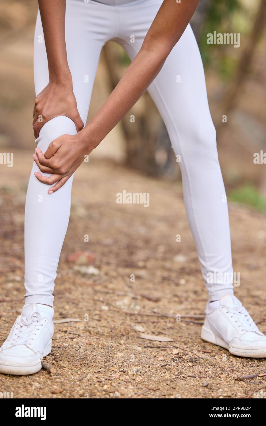 Something doesnt feel right. Closeup shot of an unrecognisable woman