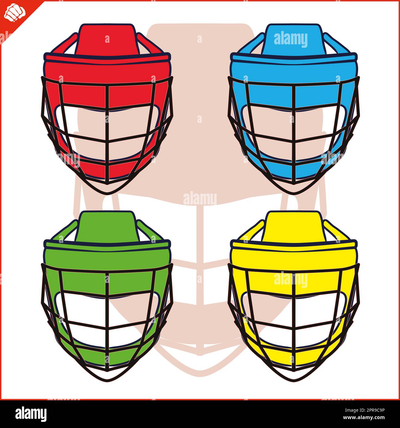 Cool helmets for martial arts, martial arts. Full head protection from