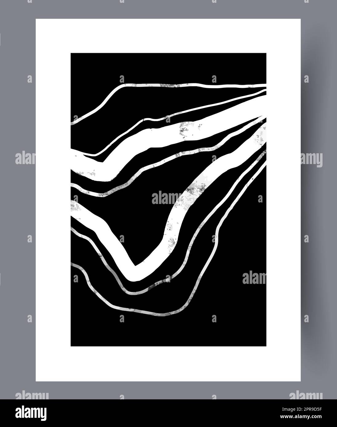 Minimalistic hand drawn wall art banners. Minimal Scandinavian designs