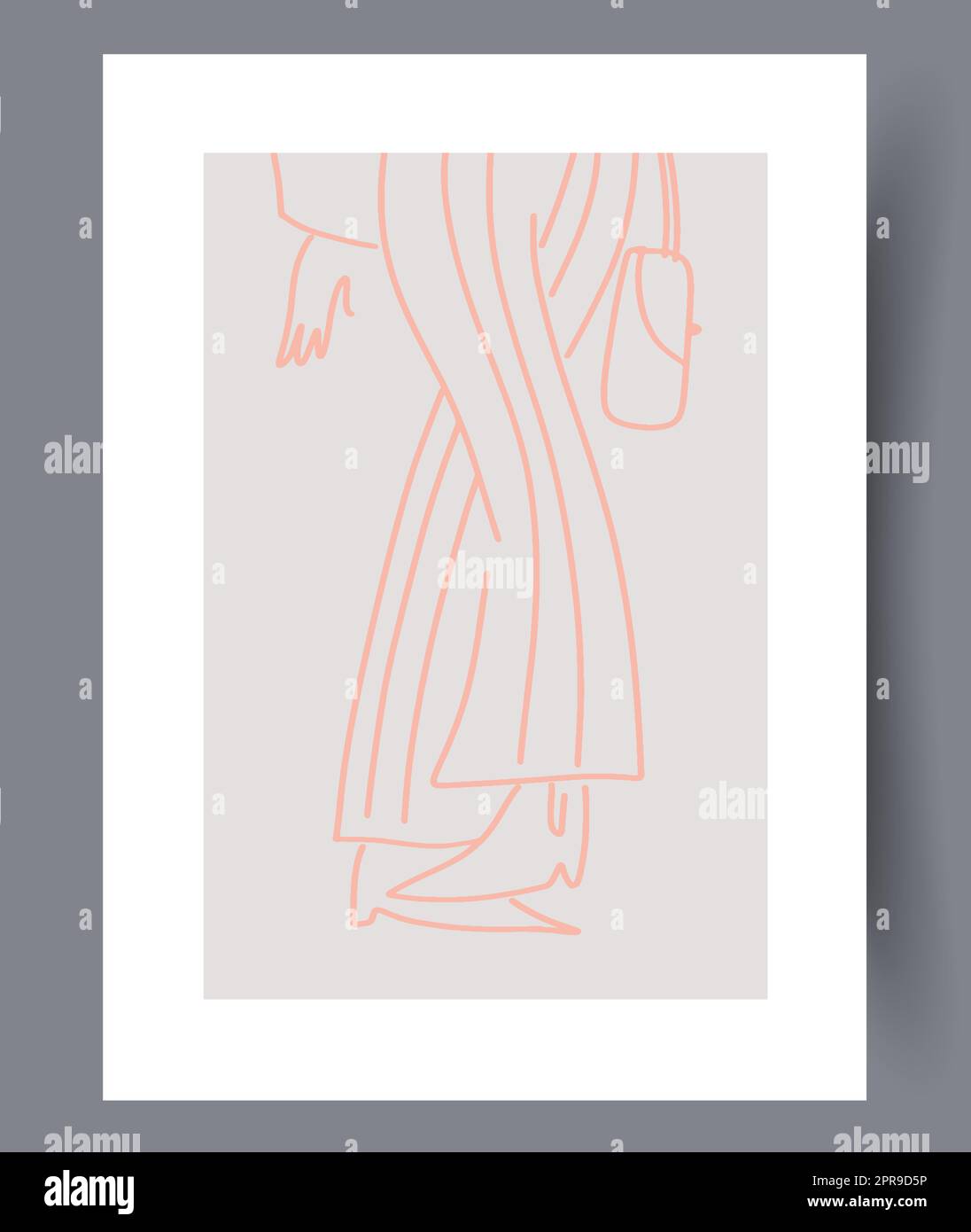 Minimalistic hand drawn wall art banners. Minimal Scandinavian designs