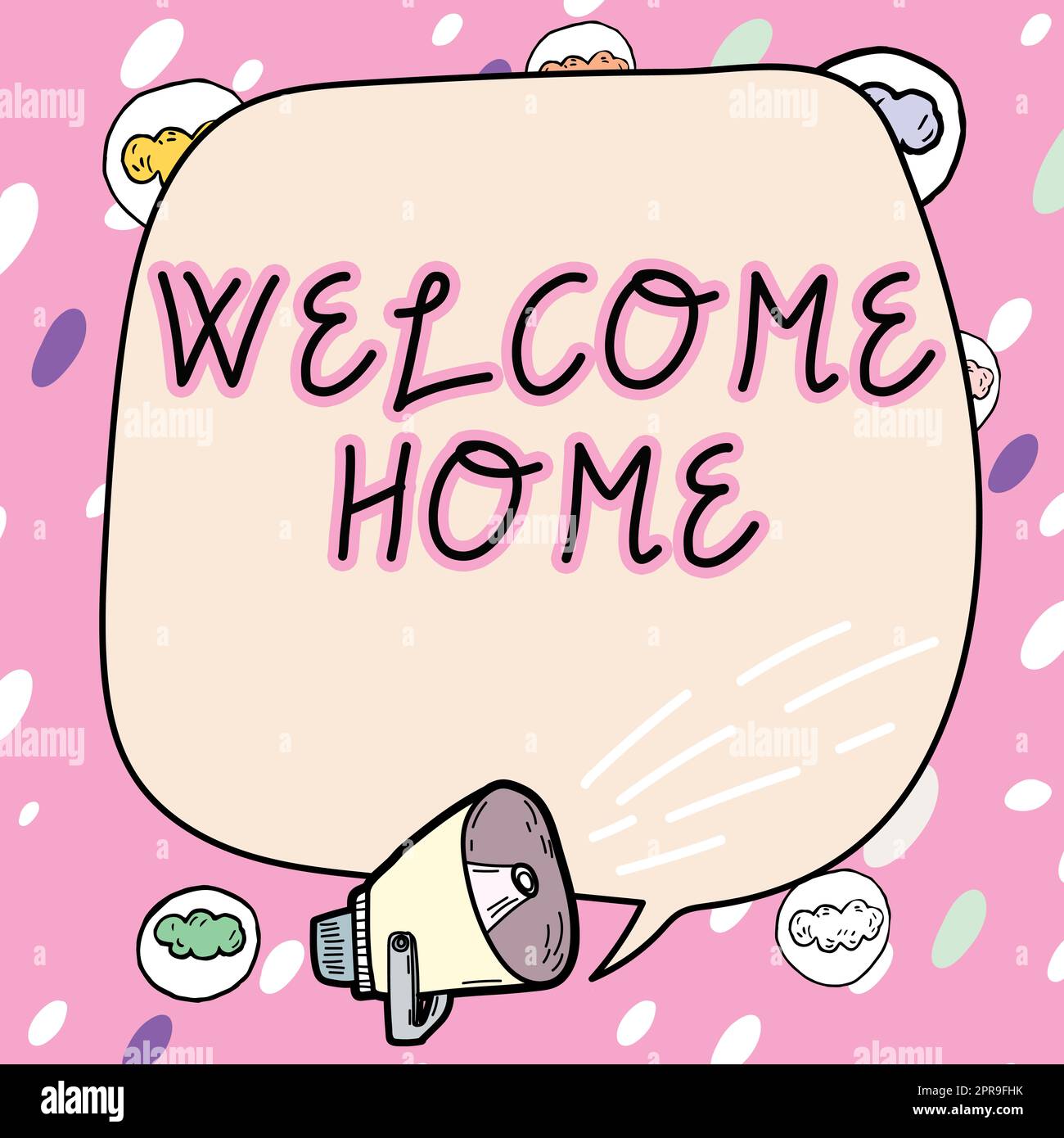 Welcome Home Stock Illustration - Download Image Now - Welcome Sign,  Greeting, Domestic Life - iStock