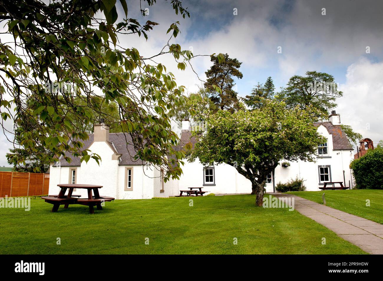 The Drovers Inn, Memus, Angus Scotland Stock Photo - Alamy