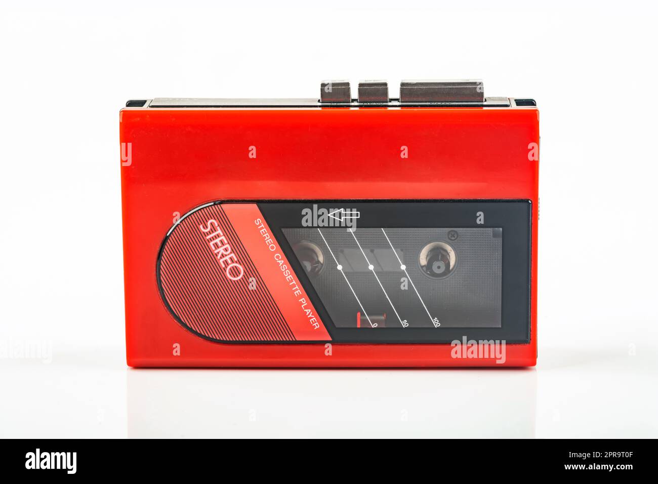 Analogue audio cassette player Stock Photo