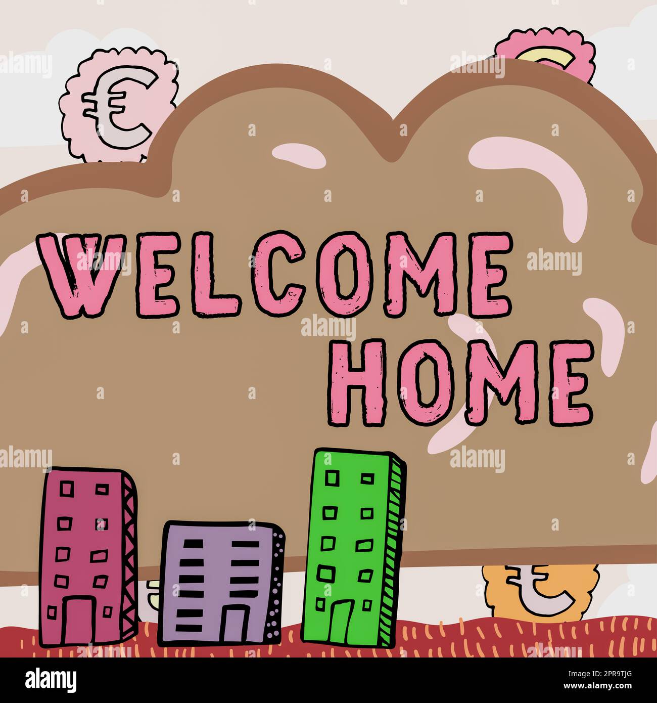 Conceptual display Welcome Home, Business approach Expression Greetings ...