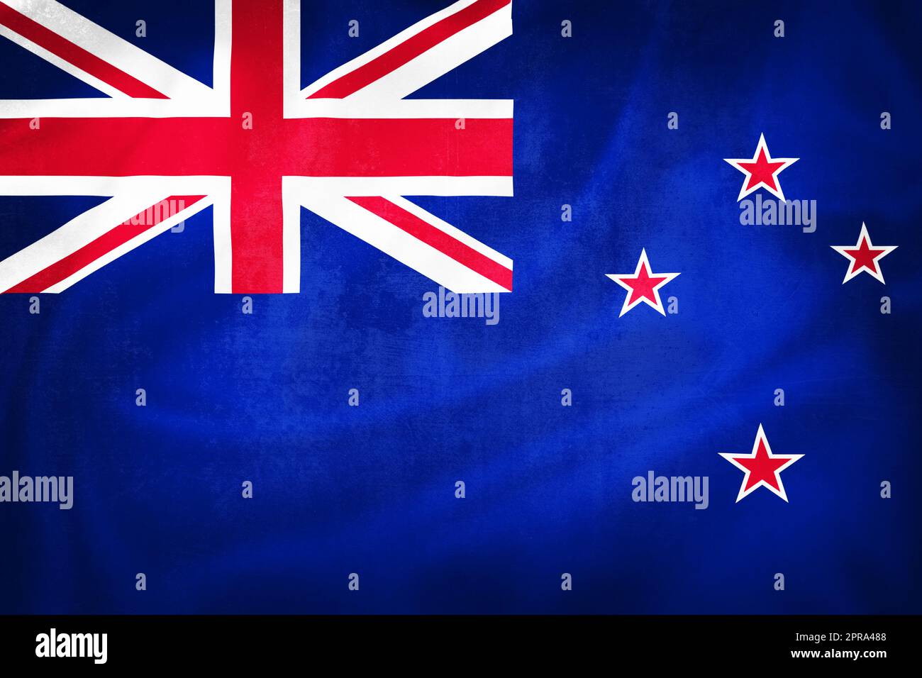 Grunge 3D illustration of New Zealand flag Stock Photo