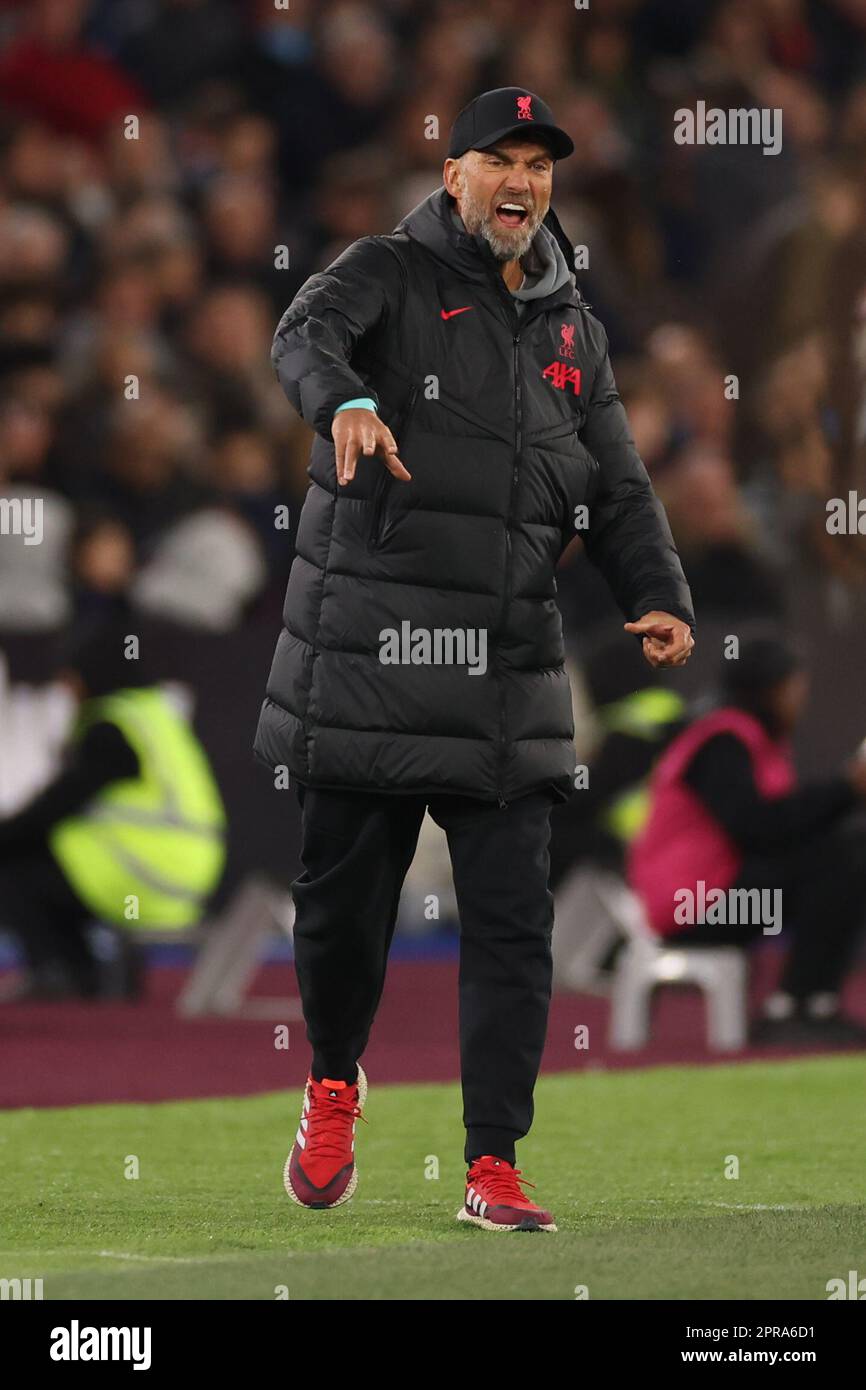 London Stadium, London, UK. 26th Apr, 2023. Premier League Football ...