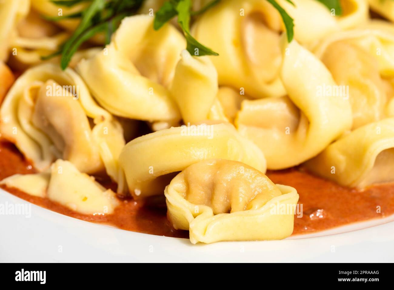 overview of tortellini pasta Stock Photo Alamy