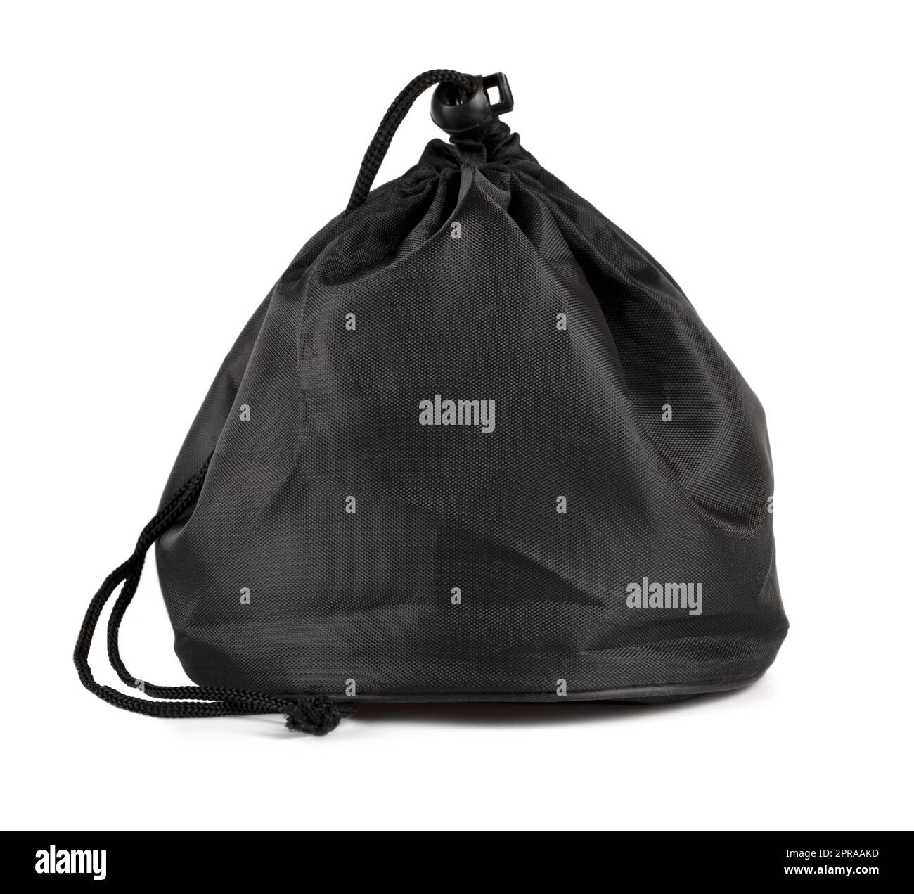 black pouch isolated on a white background Stock Photo Alamy