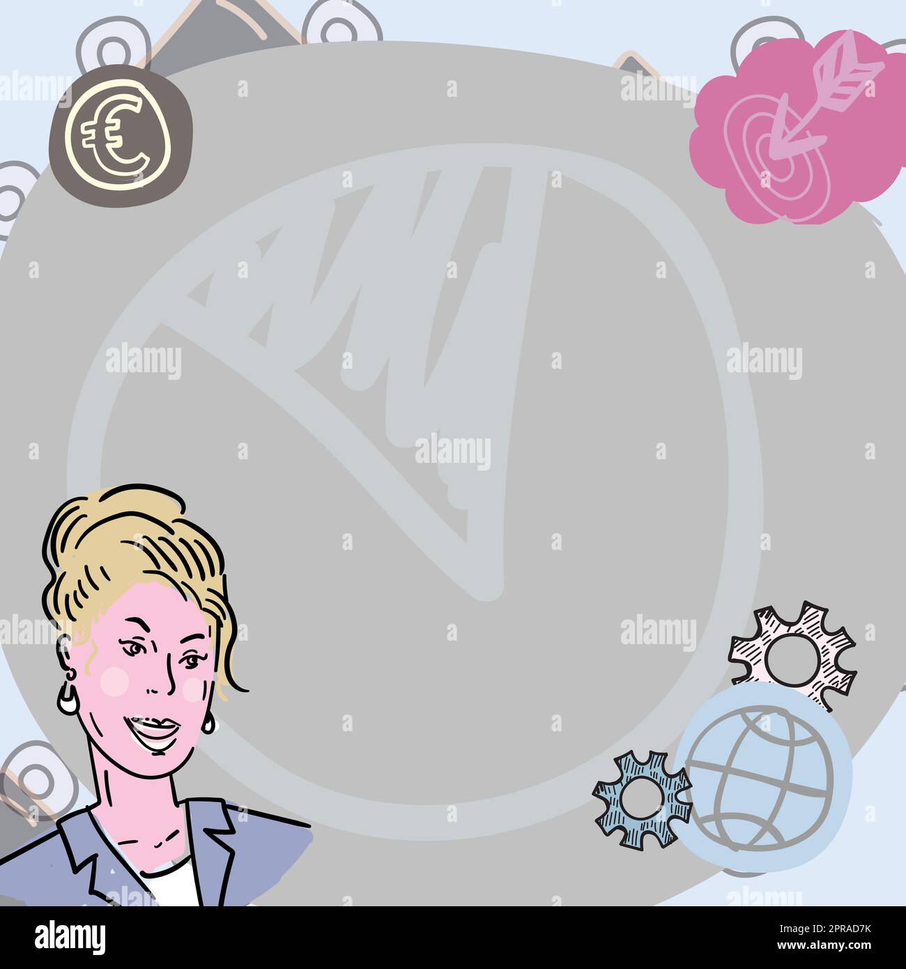 Businesswoman In Jacket Thinking About New Ideas And Financial Reports