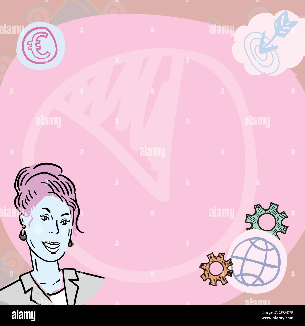 Businesswoman In Jacket Thinking About New Ideas And Financial Reports