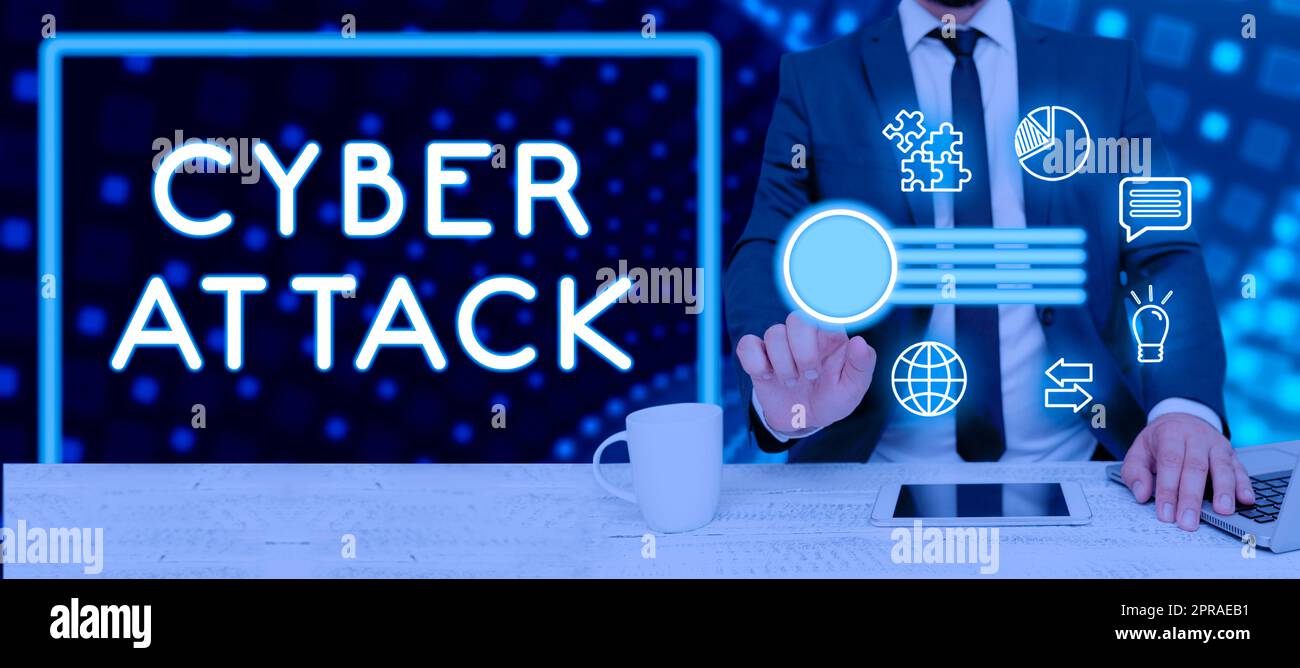Phishing attack on laptop computer hi-res stock photography and images ...