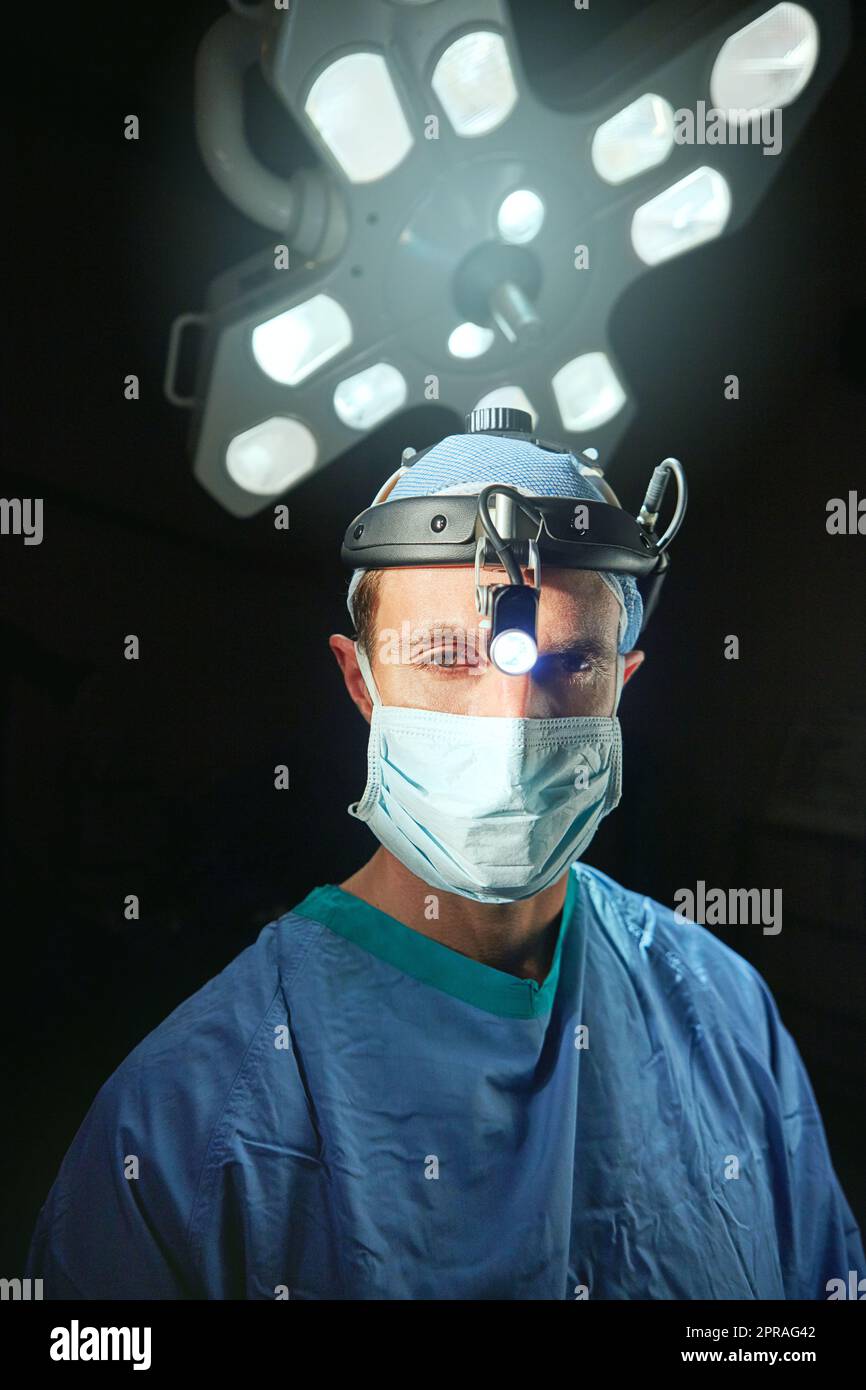 Capable Doctor Your health is in capable hands. Cropped portrait of a male doctor ...