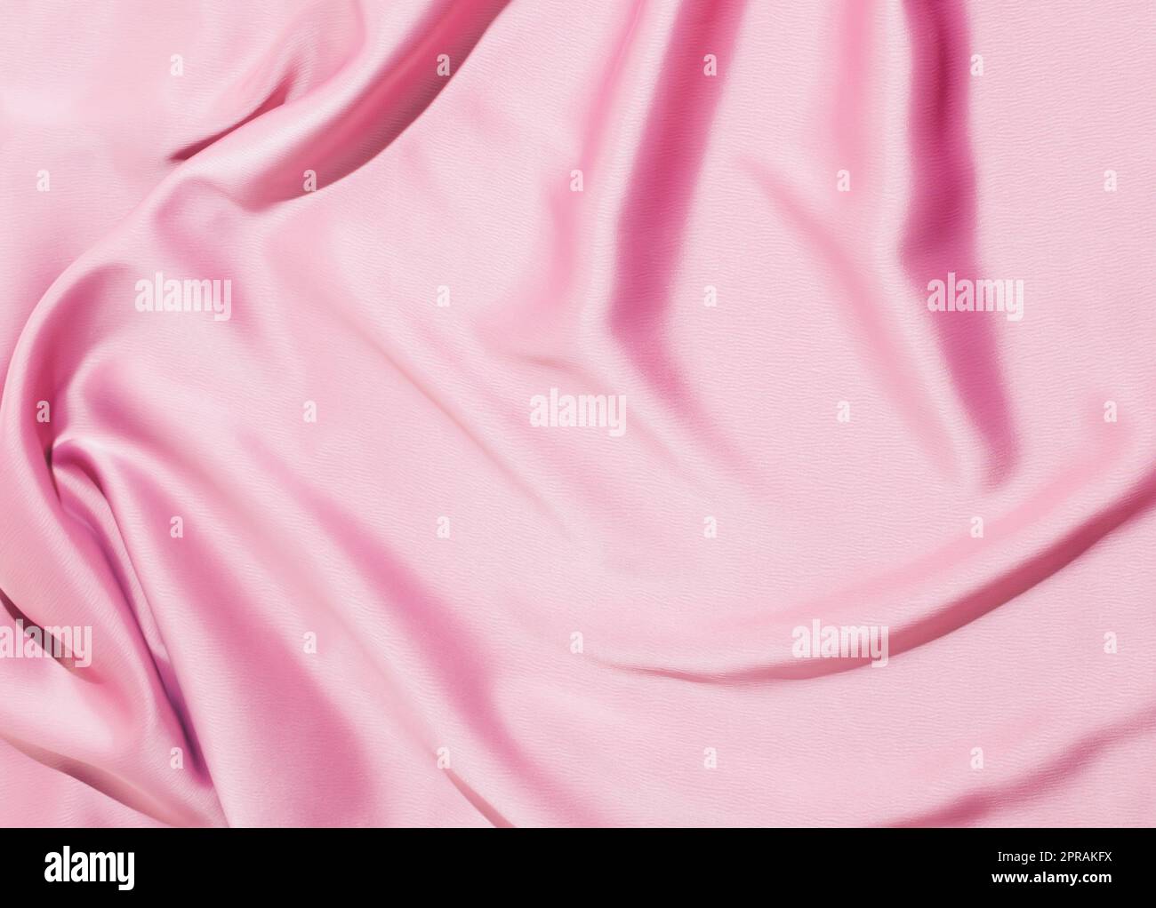 Pink fabric background. Abstract backdrop luxury cloth Stock Photo