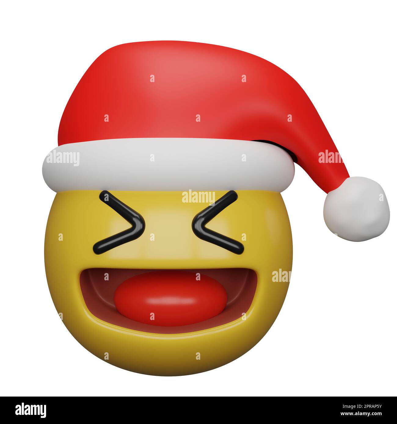 christmas and new year emojis Stock Photo - Alamy